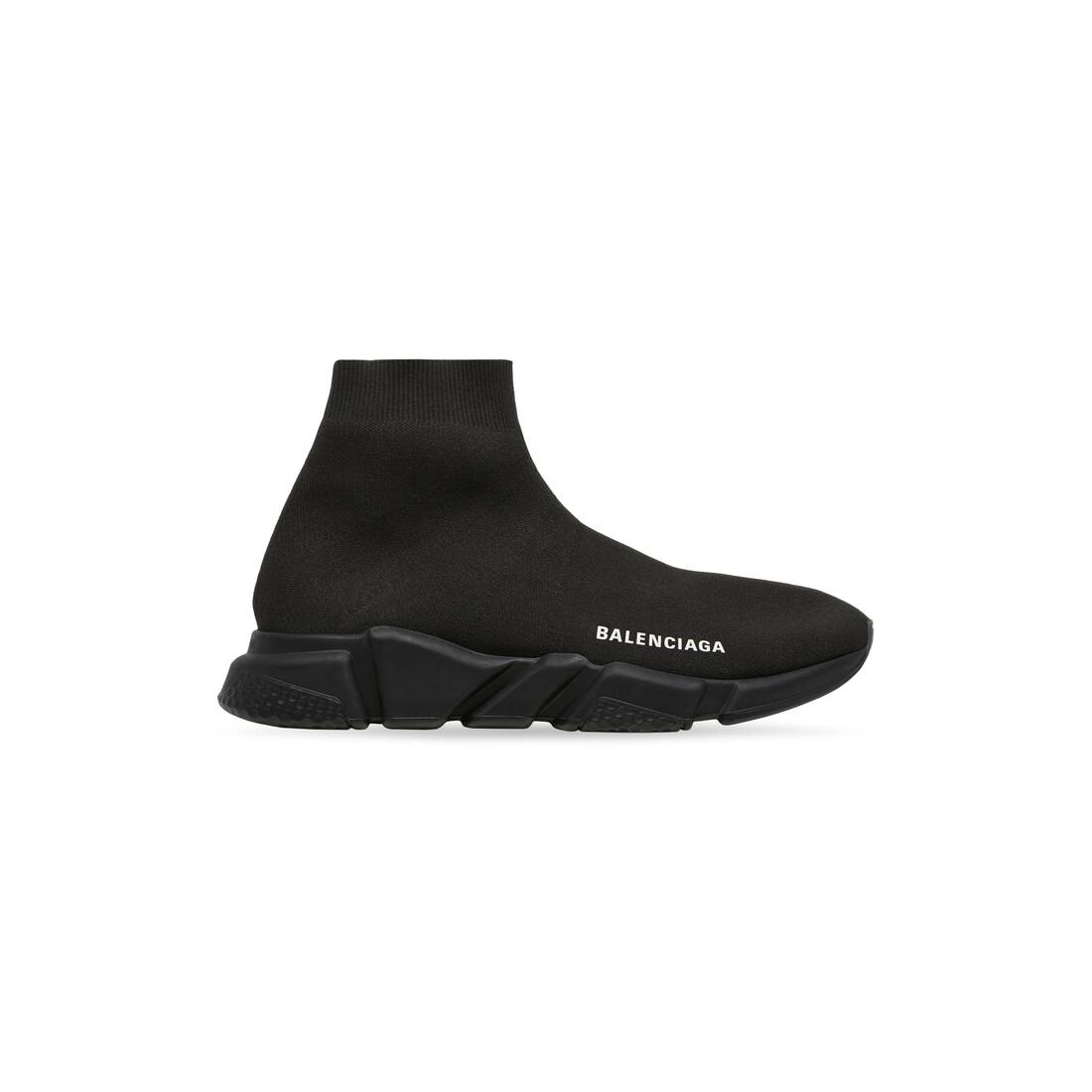 Men’s Speed Recycled Knit Sneaker in Black - Image 1
